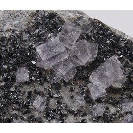 Sphalerite, Fluorite Yanci - Navarre M03839